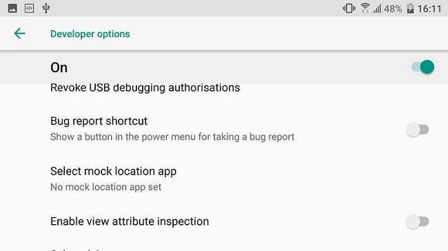ترفند های Developer Options اندروید